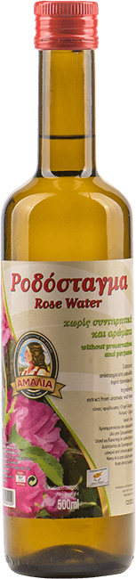 100% natural rose water