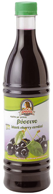 Black Cherry Cordial - Without Preservatives