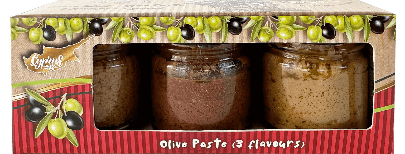 Olives Paste 3 flavour