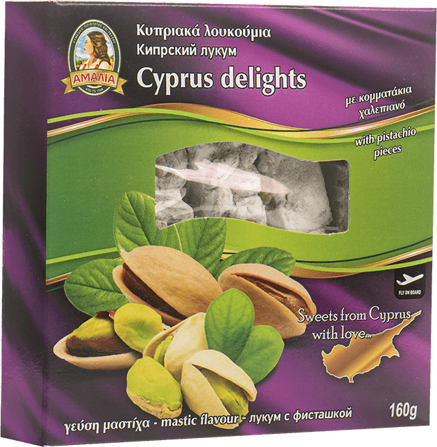 Γεύση Μαστίχα με κομματάκια Χαλεπιανό