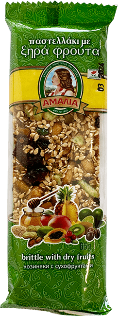 Παστελλάκι με ξηρά Φρούτα