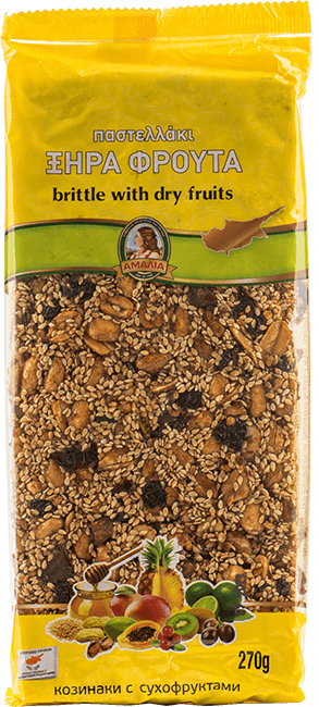 Παστελάκι με ξηρά φρούτα