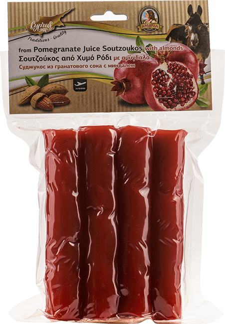 Σουτζούκος από χυμό ρόδι